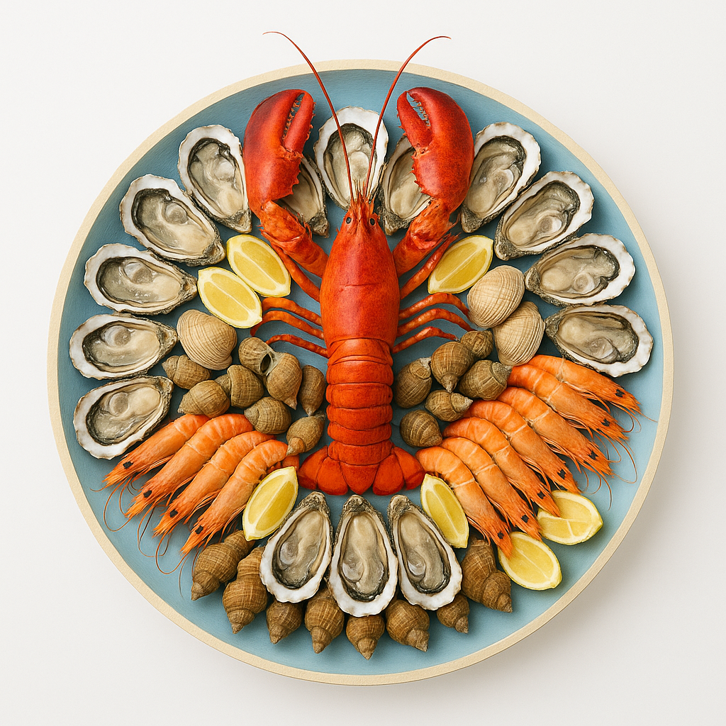 Plateau de fruits de mer Hoedic