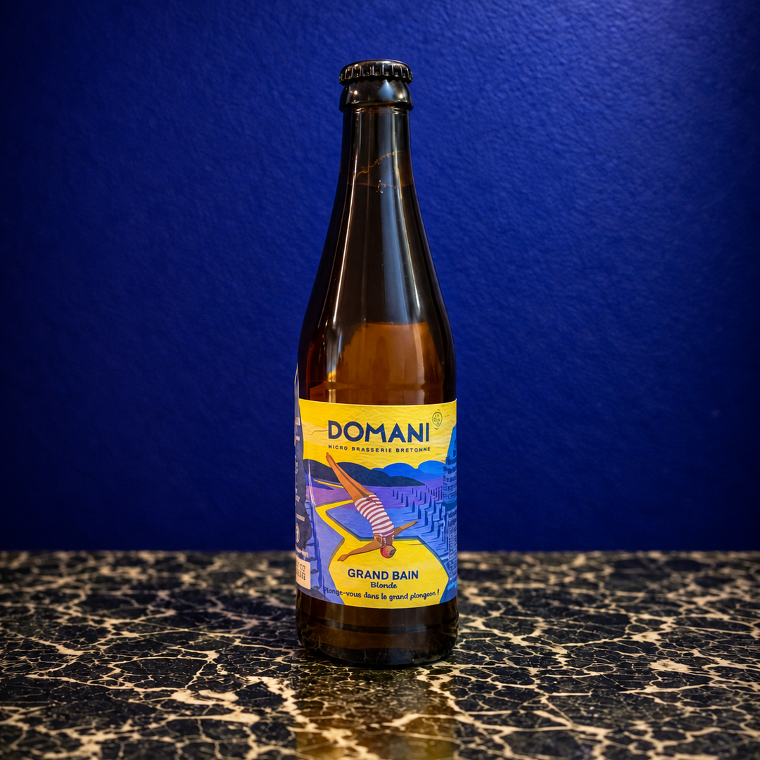 Bière blonde Grand Bain Domani 33 cl