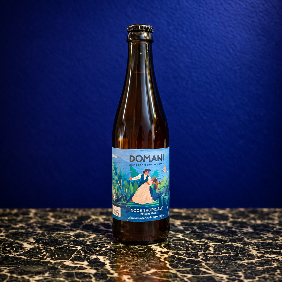 Bière blanche IPA Noce Tropicale Domani 33 cl