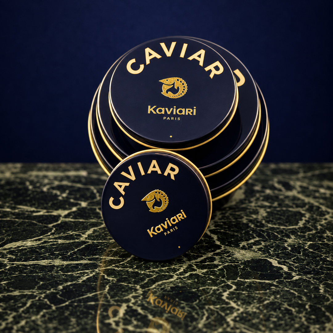 Boîtes de caviar Kaviari Baeri – format 20 g